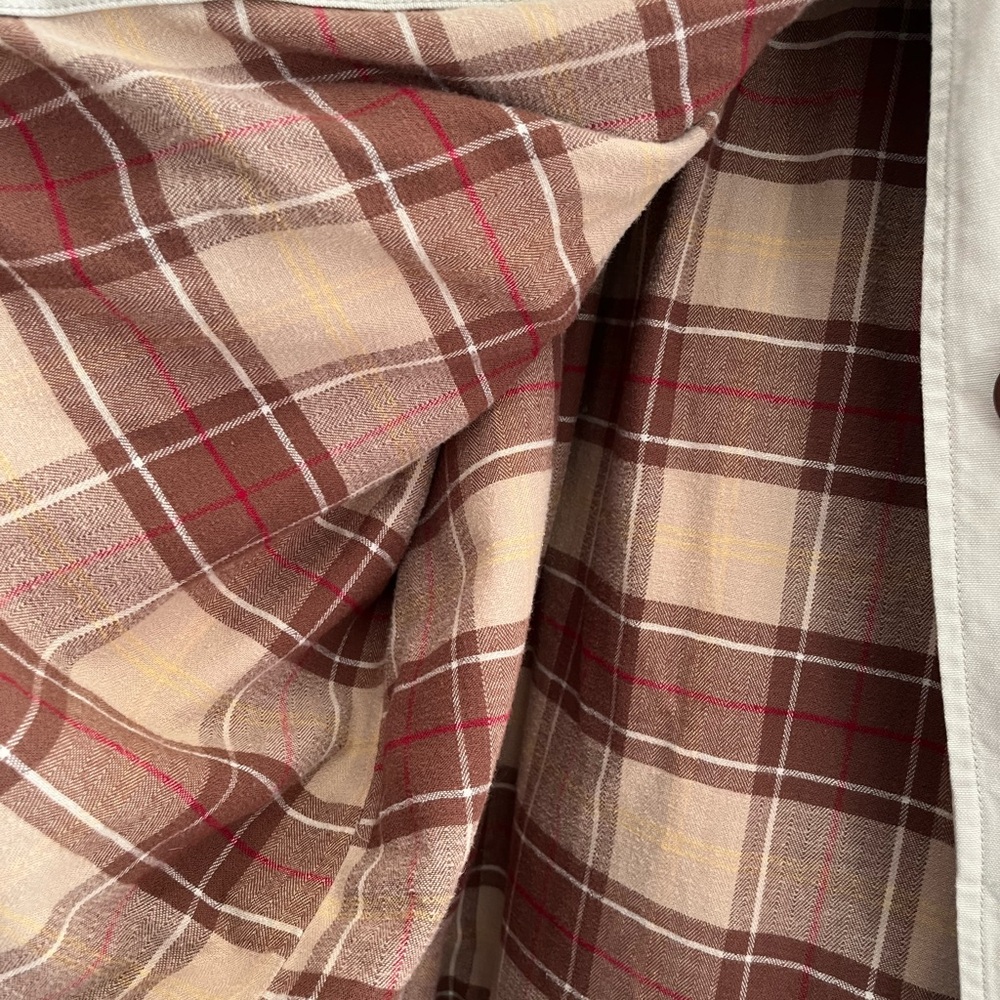 L.L. Bean Canvas Flannel-Lined 100% Cotton Corduroy Chore Coat Barn Jacket Sz 3X - Picture 11 of 11